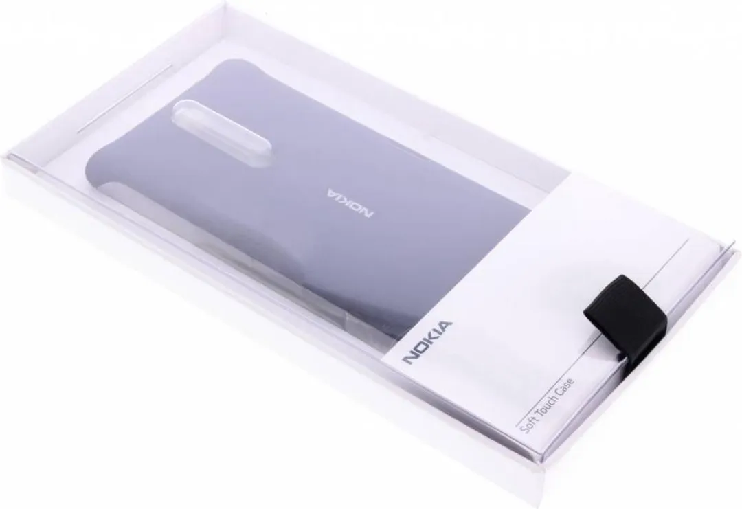 Just in Case Nokia 8 Soft Back Case - Blauw - N800949402