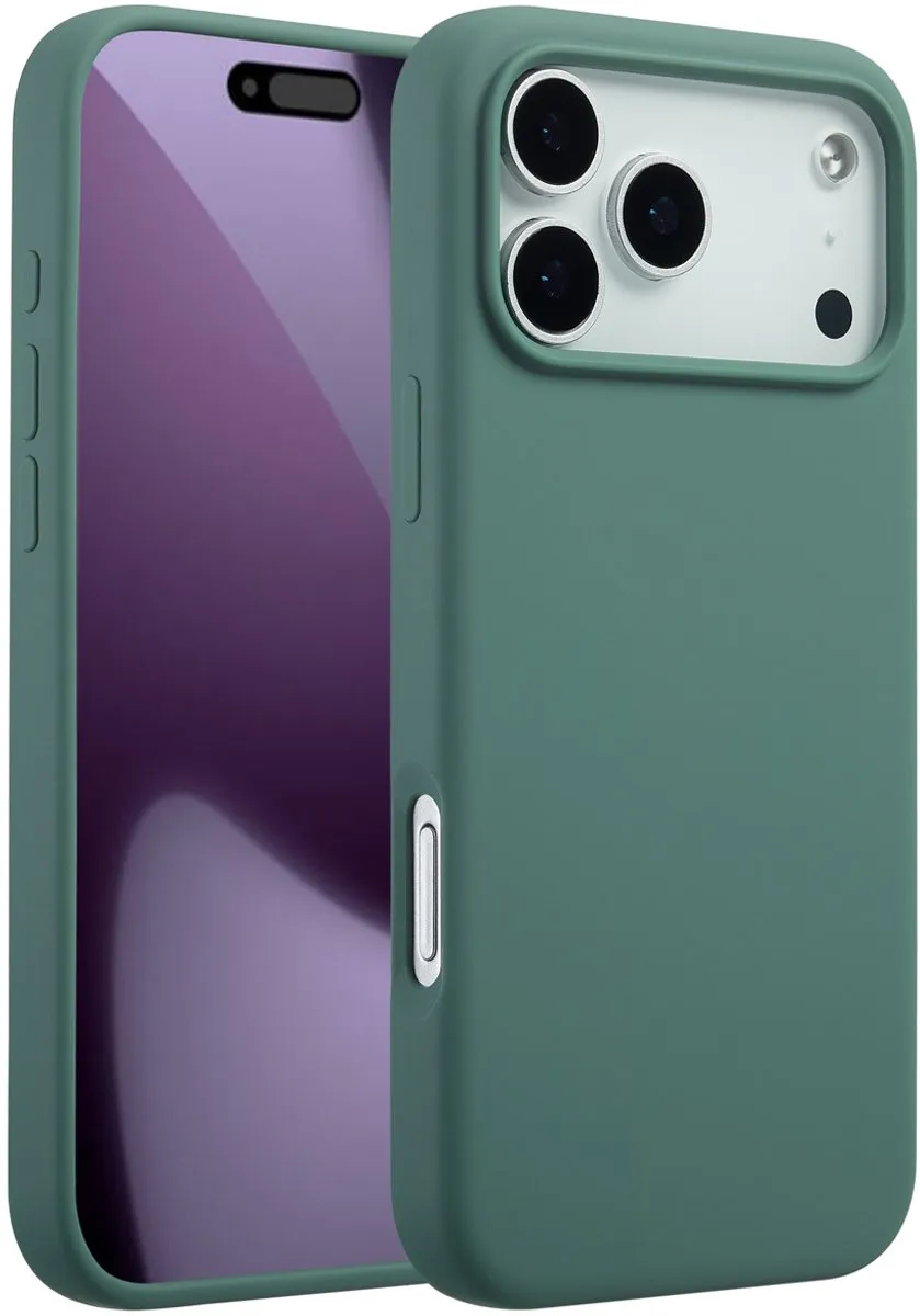 Accezz Hoesje iPhone 17 Pro Max - Donkergroen MagSafe