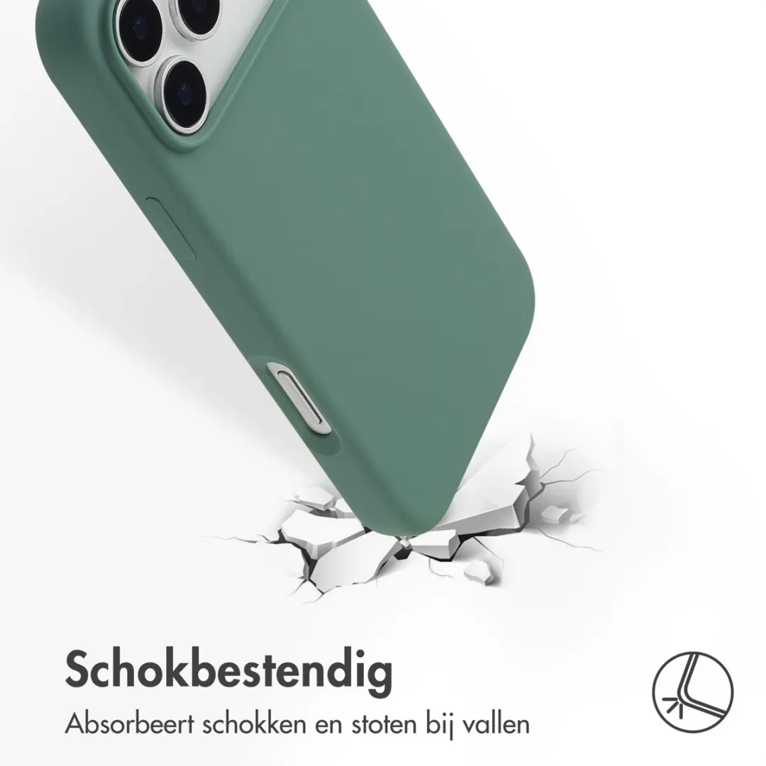 Accezz Hoesje iPhone 17 Pro Max - Donkergroen MagSafe