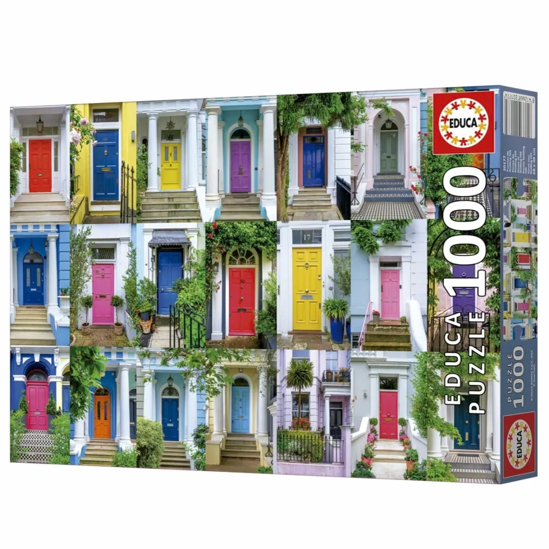 Educa Puertas de Notting Hill Puzzel 1000 Stuks