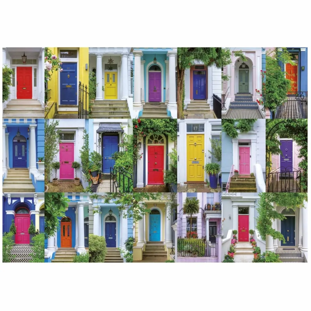 Educa Puertas de Notting Hill Puzzel 1000 Stuks