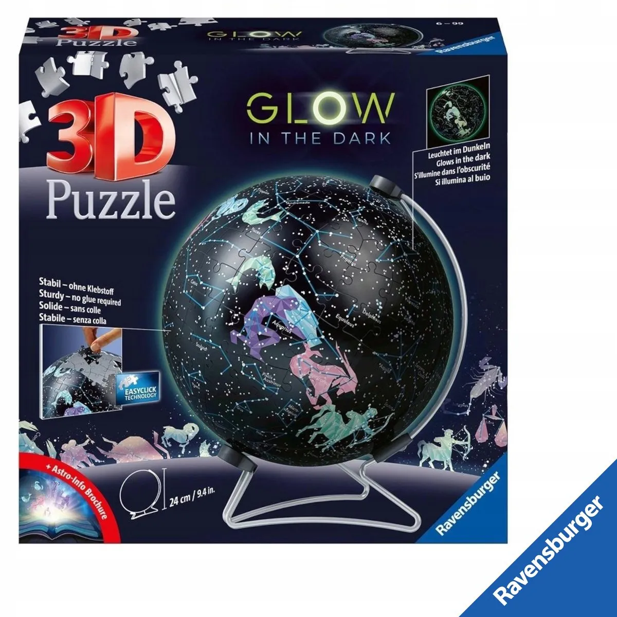 Ravensburger 3D Gloeilamp Puzzel Sternbeelden 180 Stuks
