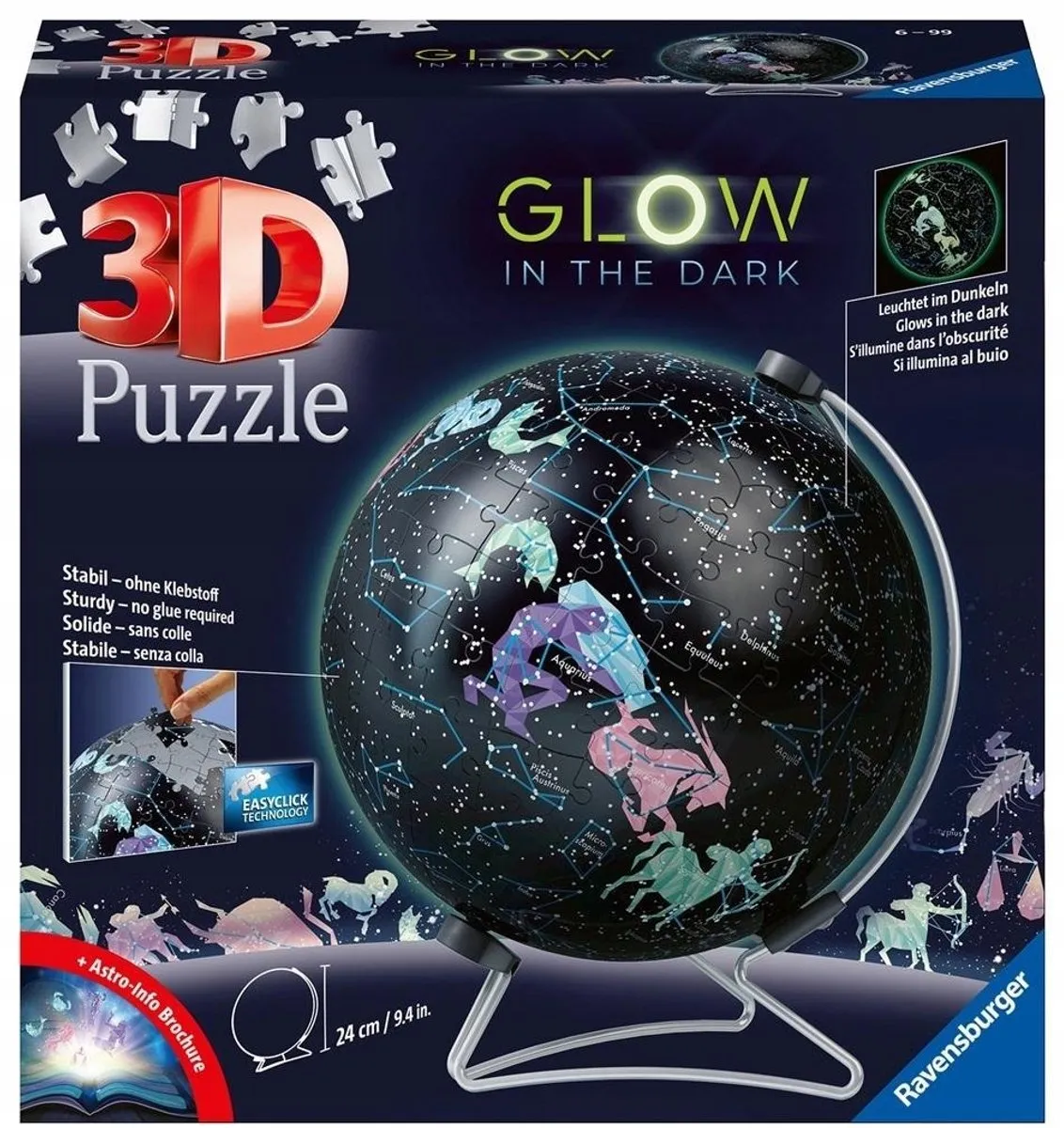 Ravensburger 3D Gloeilamp Puzzel Sternbeelden 180 Stuks