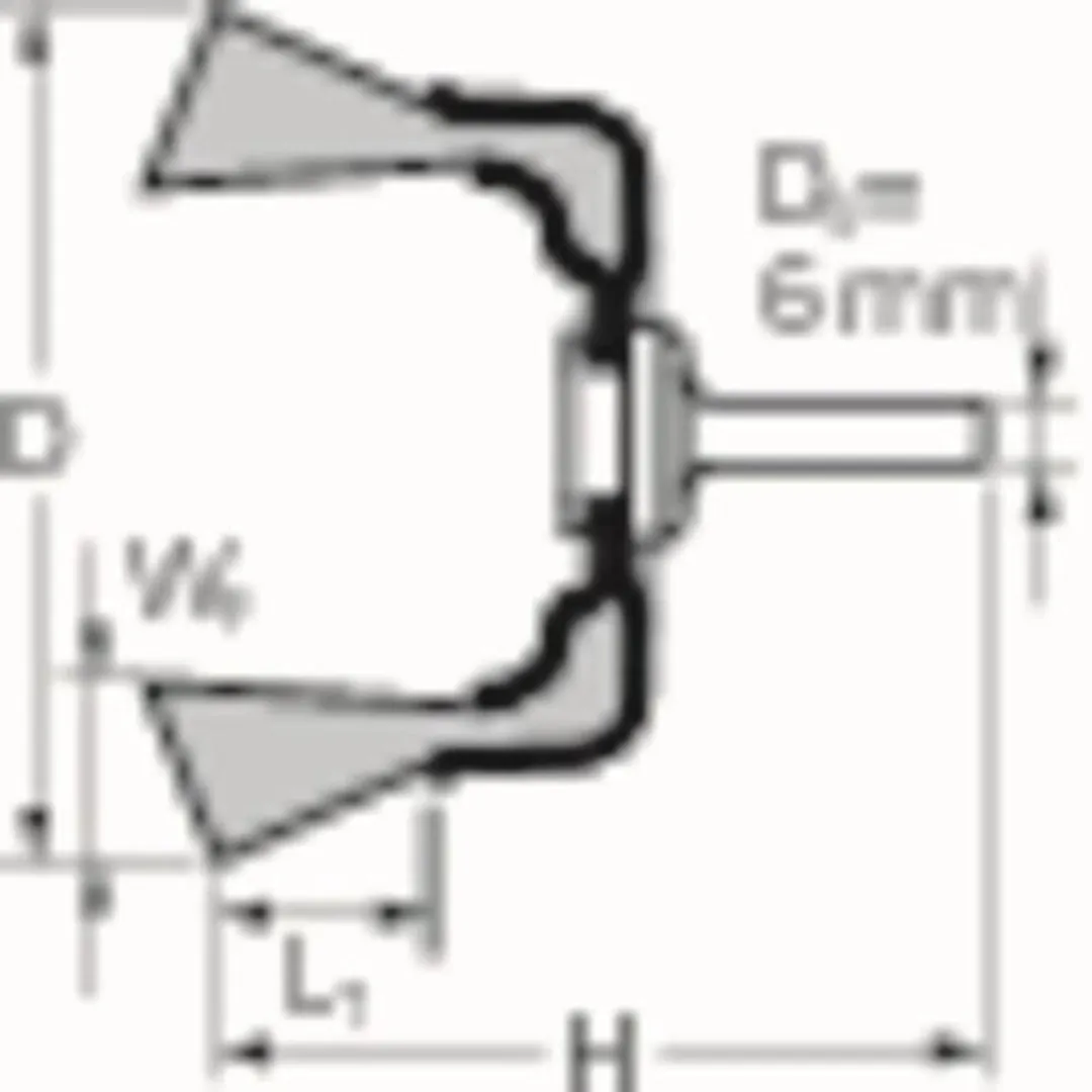 Pferd Komborstel TBU ST Ø50mm - 0.3mm Draad