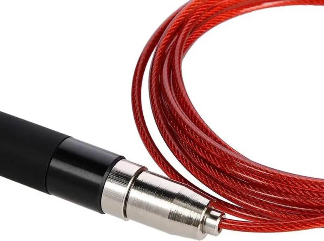 HMS SK60 Premium Snel Springtouw - Aluminium - Zwart/Rood - afbeelding 2 van 6