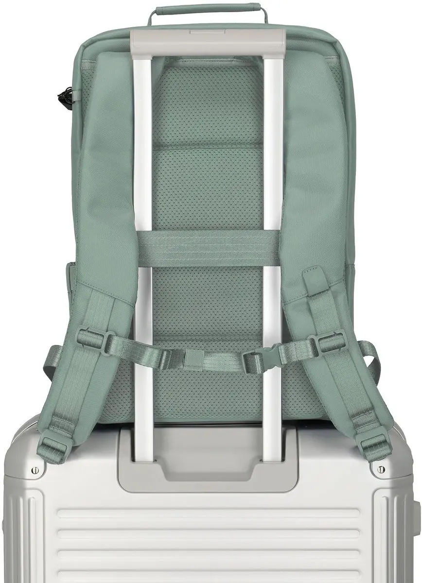 Travelite Workflow Rugzak M - 18 l - 15.6 inch - Salbei - afbeelding 2 van 6