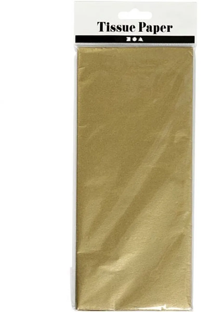 Creativ Company Tissuepapier Goud 6 Stuks