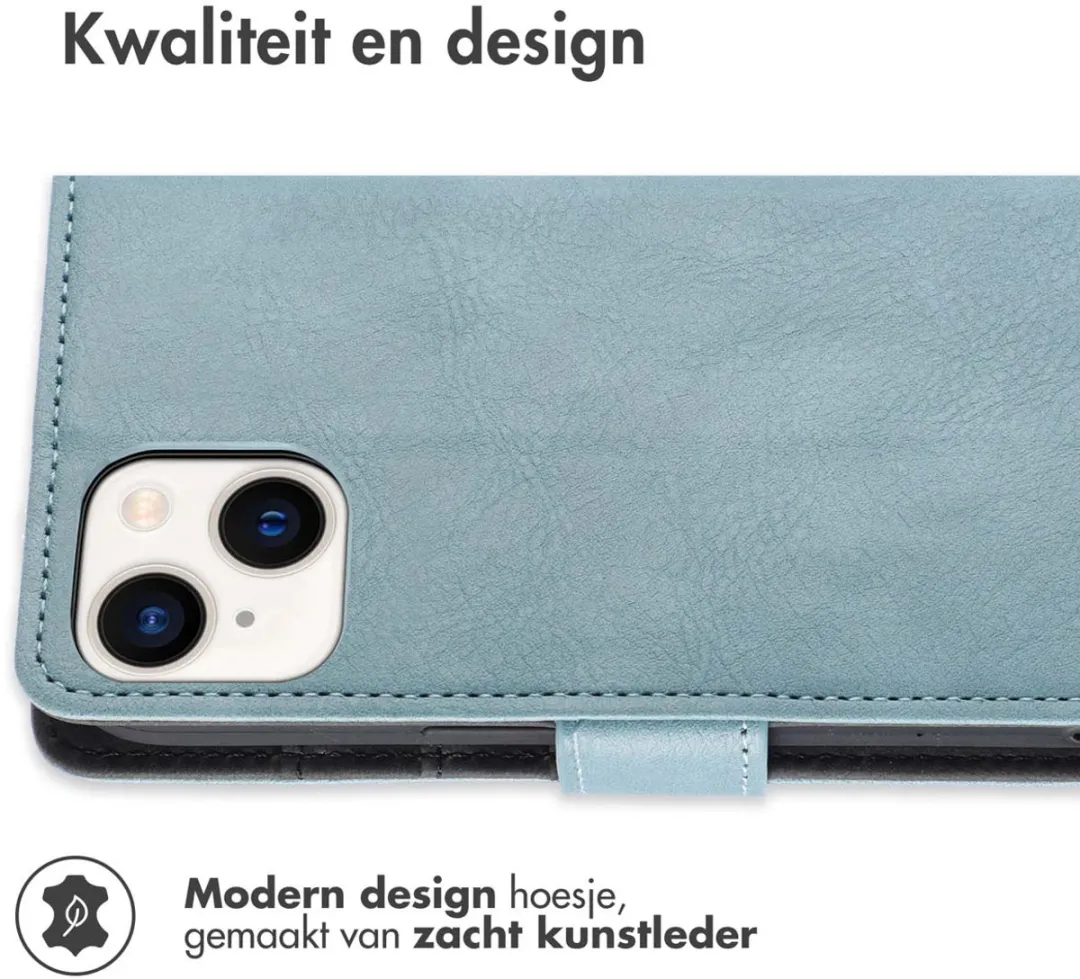 Imoshion Hoesje iPhone 13/14 Lichtblauw - 3 Pasjes