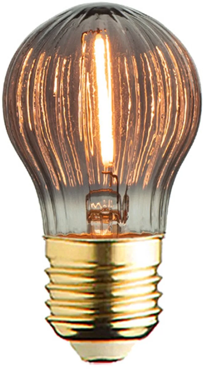 Lybardo E27 LED Rookglas 10 Stuks - 1W 2100K