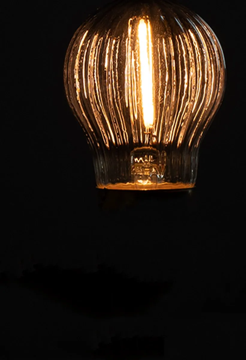 Lybardo E27 LED Rookglas 10 Stuks - 1W 2100K