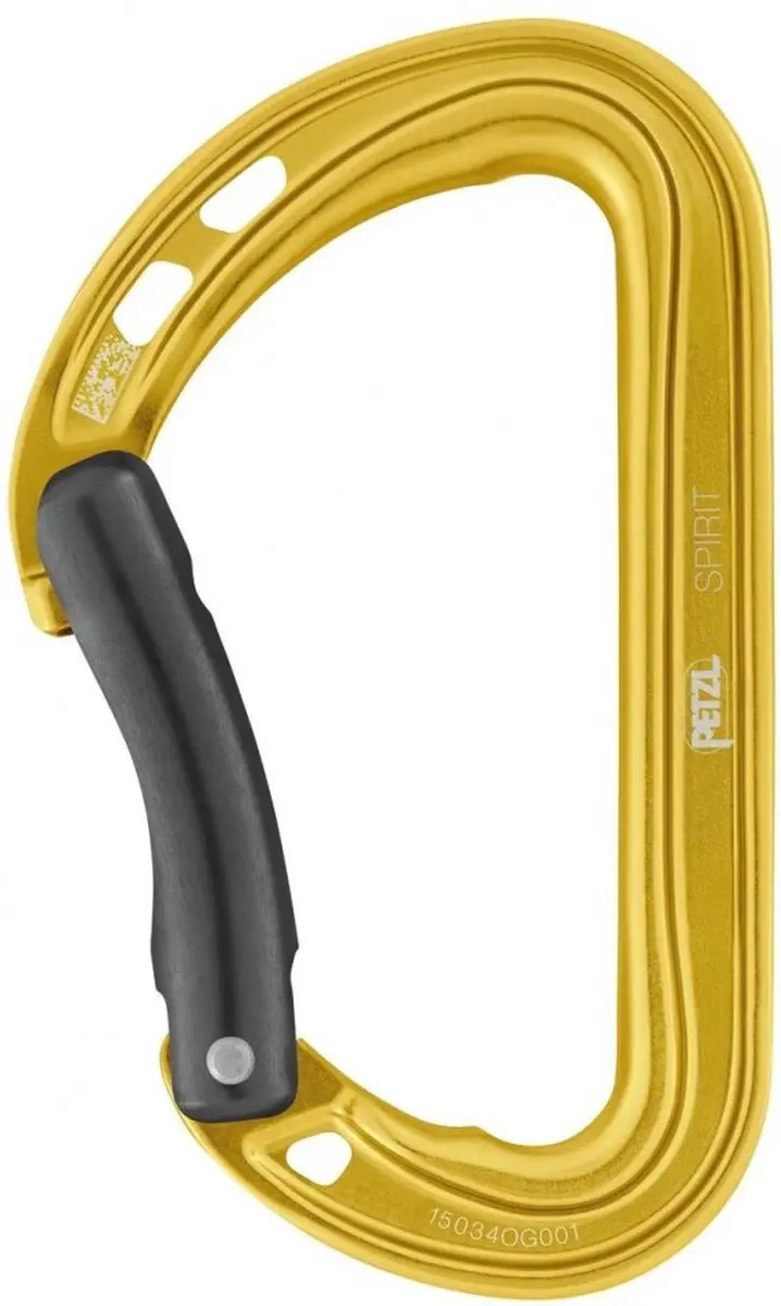 Petzl Spirit Bent Snapper Karabiner Keylock