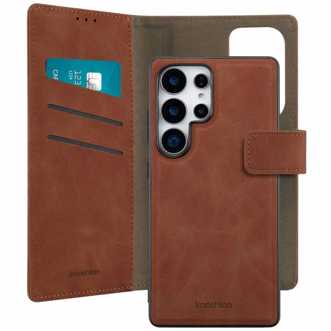 Imoshion Hoesje Samsung Galaxy S25 Ultra - Bookcase Bruin