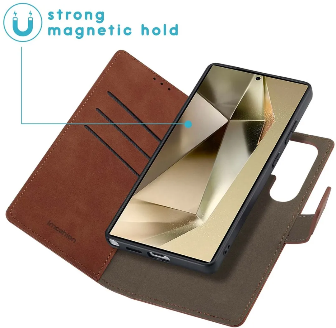 Imoshion Hoesje Samsung Galaxy S25 Ultra - Bookcase Bruin
