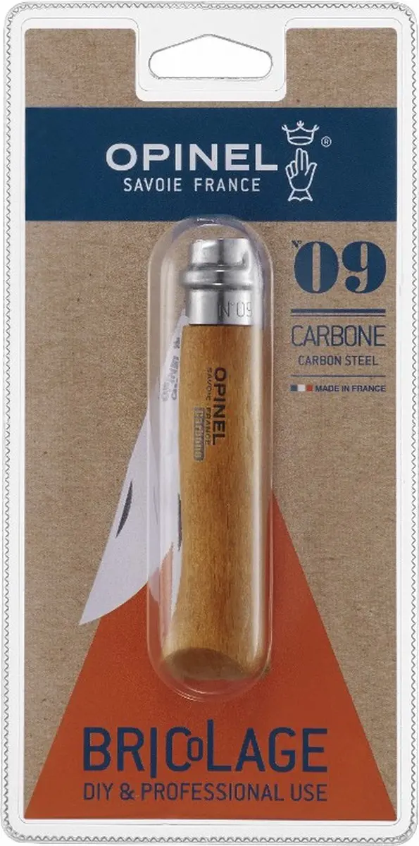 Opinel Zakmes No. 9 Carbonstaal