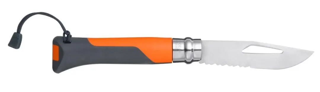 Opinel Outdoor No.08 Zakmes 001577 - Oranje - afbeelding 2 van 6