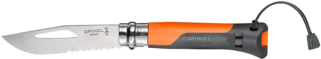 Opinel Outdoor No.08 Zakmes 001577 - Oranje - afbeelding 5 van 6