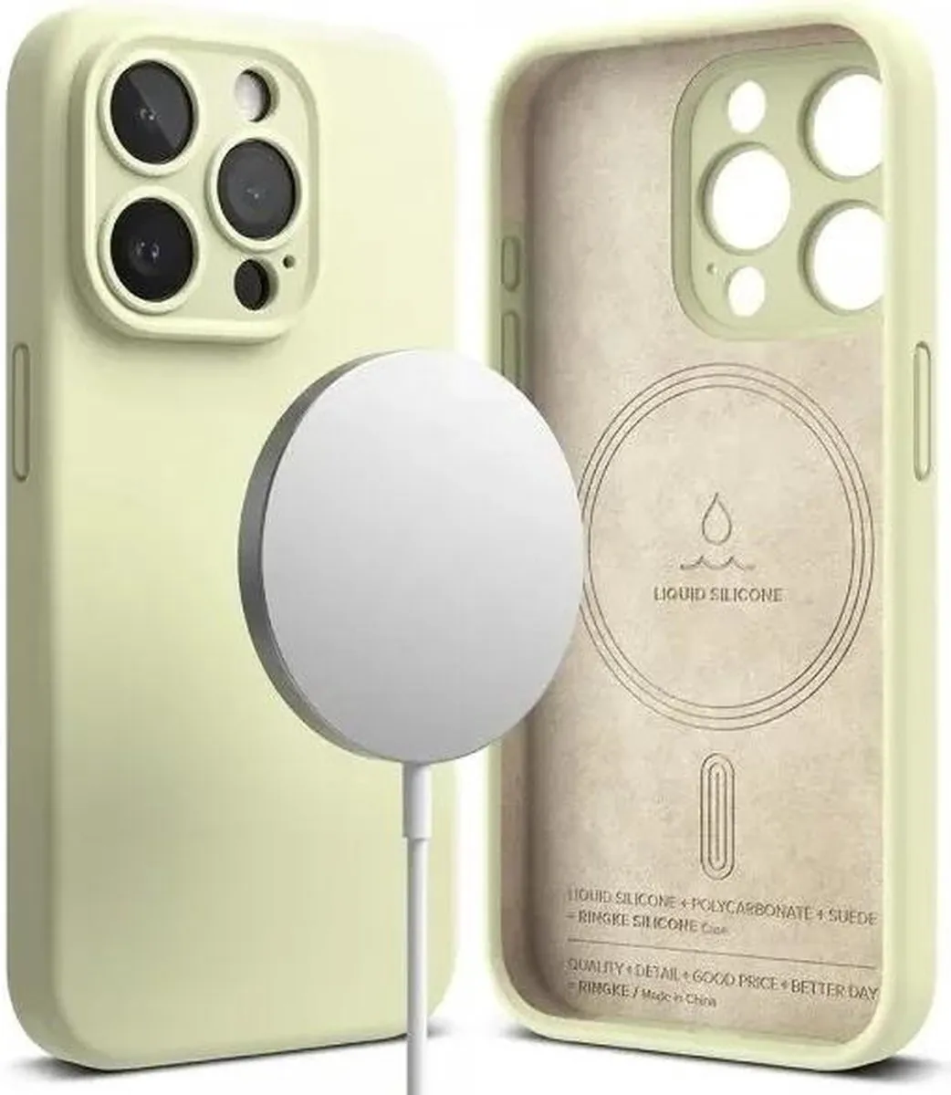 Ringke Silicone Hoesje iPhone 15 Pro