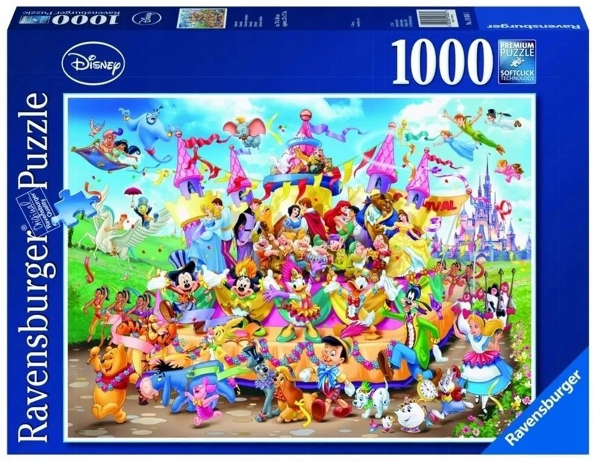 Ravensburger Disney Wereld Puzzel 1000 Stukjes - Multi