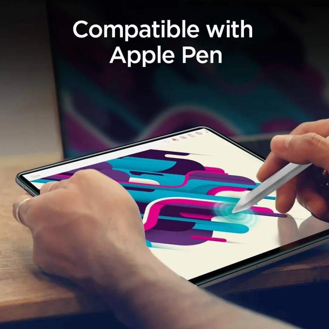 Spigen Glas.tR SLIM AGL00236 Screenprotector - iPad 10.2" Transparant