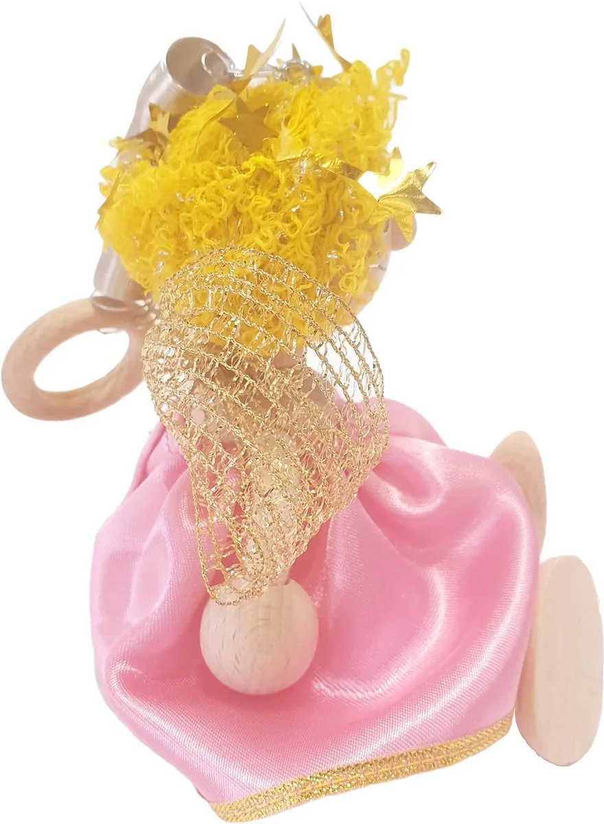Tricky-Toy Angel Prinses Speelpoppetje - Houtkleur