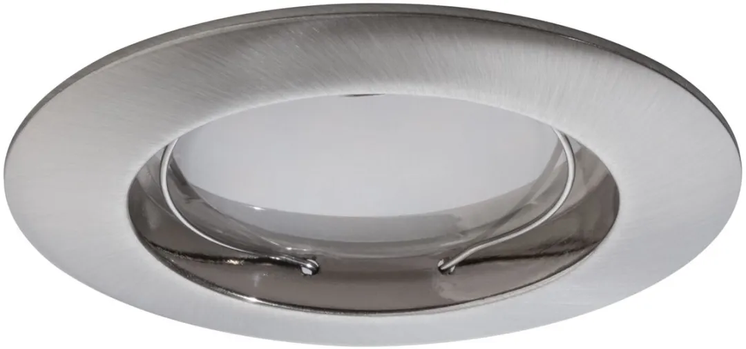 Paulmann LED Coin Inbouwlamp 3x6,8W 380lm 2700K - Staal geborsteld