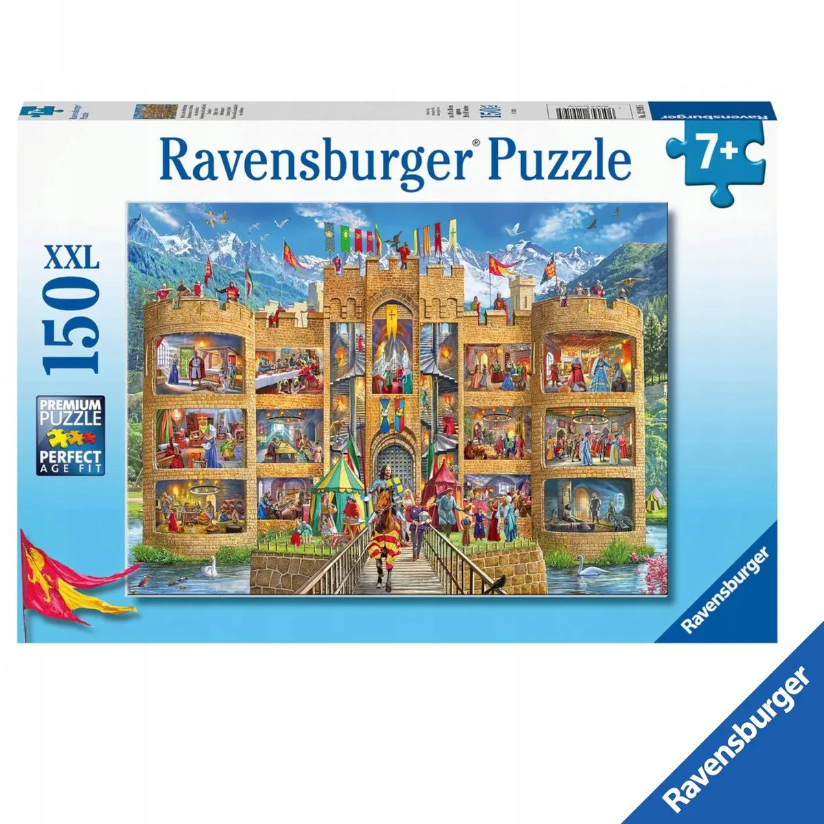Ravensburger XXL Ridderkasteel Puzzel 150 Stuks
