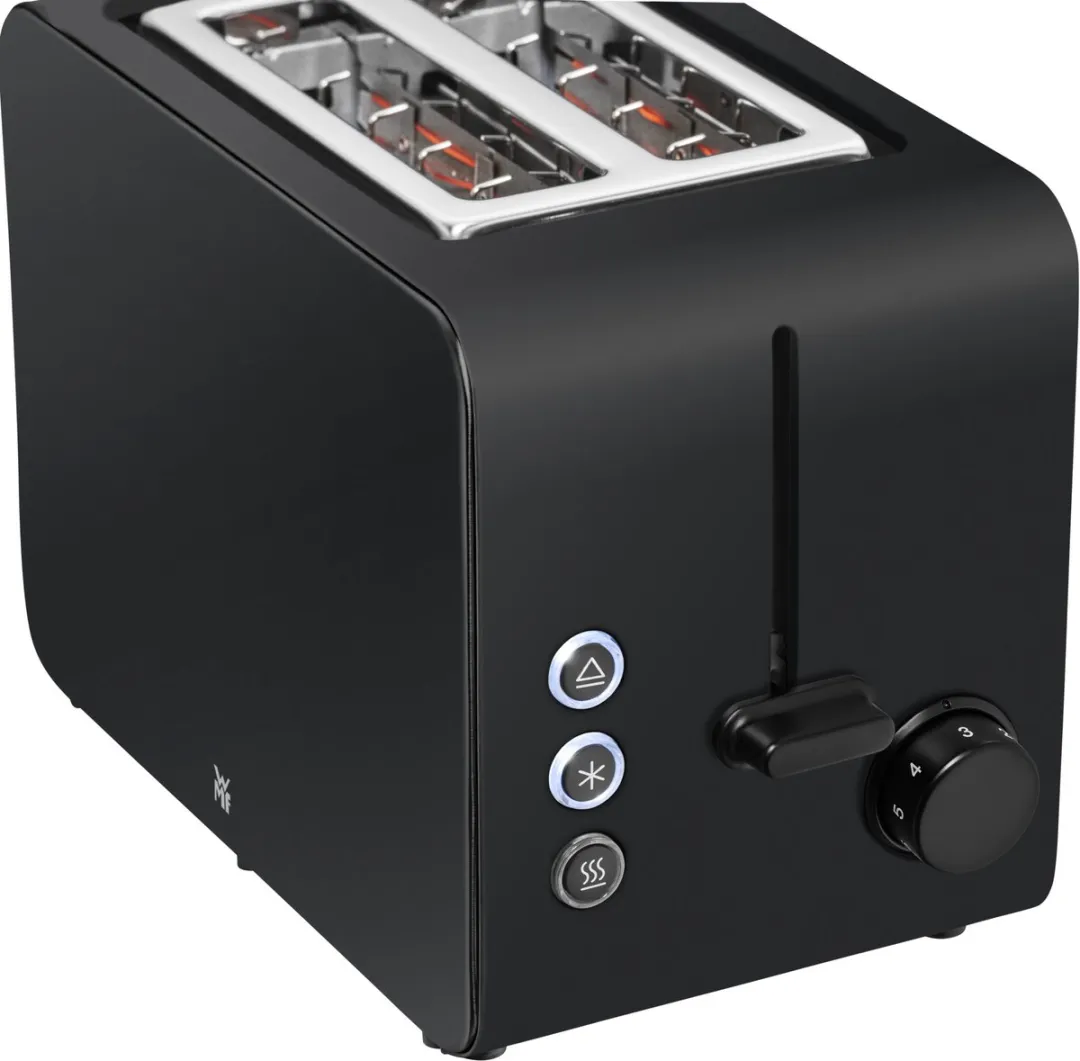 WMF Stelio 0414210071 Broodrooster - 2 Sneden - 1050W - Zwart