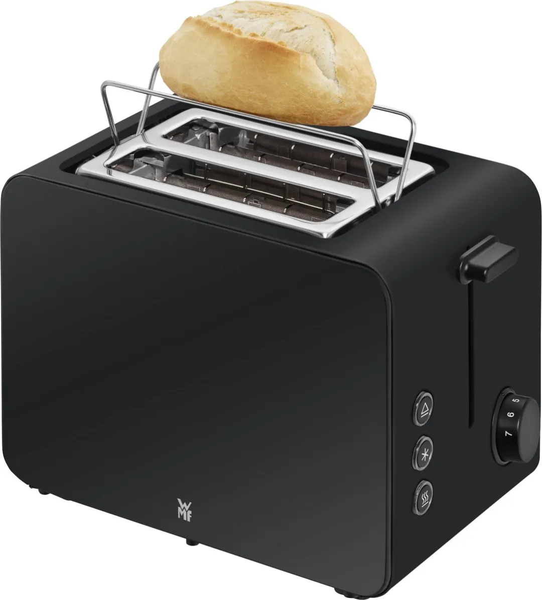 WMF Stelio 0414210071 Broodrooster - 2 Sneden - 1050W - Zwart