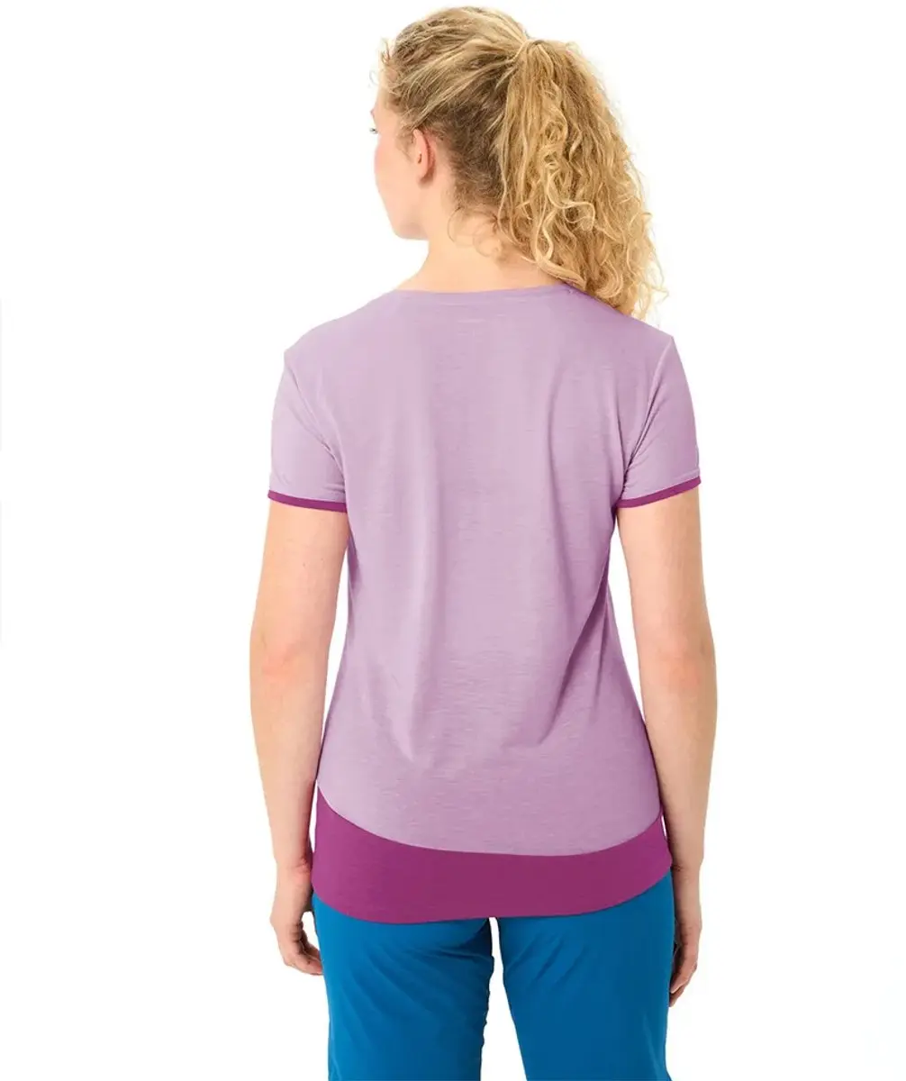VAUDE Sveit T-shirt Dames Korte Mouwen - Raspberry - 38 - afbeelding 5 van 6