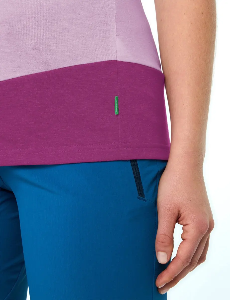 VAUDE Sveit T-shirt Dames Korte Mouwen - Raspberry - 38 - afbeelding 3 van 6