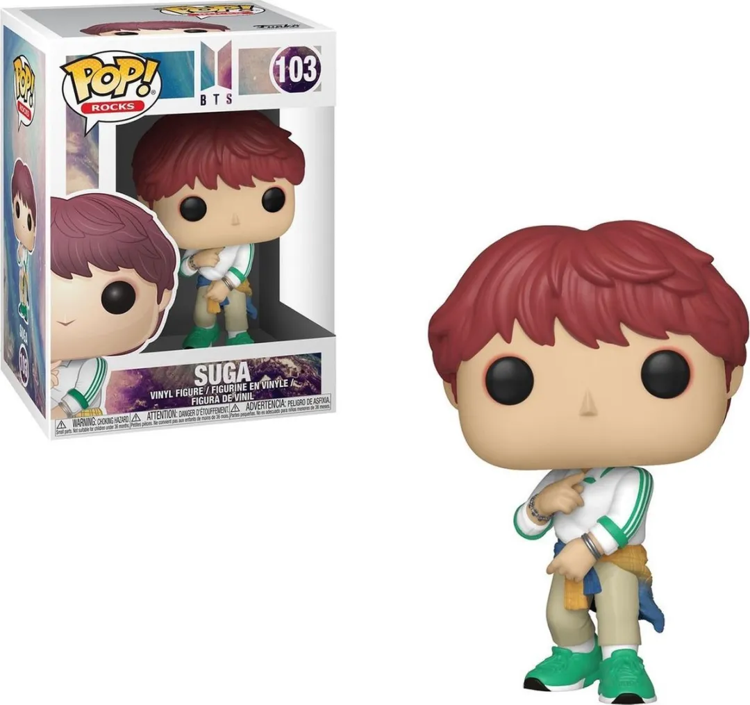 Funko Pop! BTS Suga #103 Verzamelfiguur - Bonte kleuren - afbeelding 3 van 3