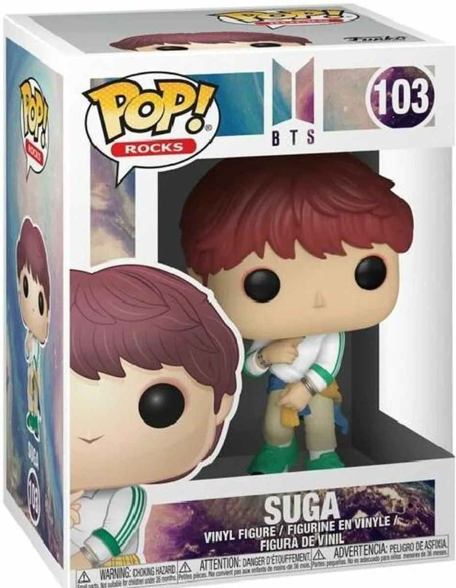 Funko Pop! BTS Suga #103 Verzamelfiguur - Bonte kleuren - afbeelding 2 van 3