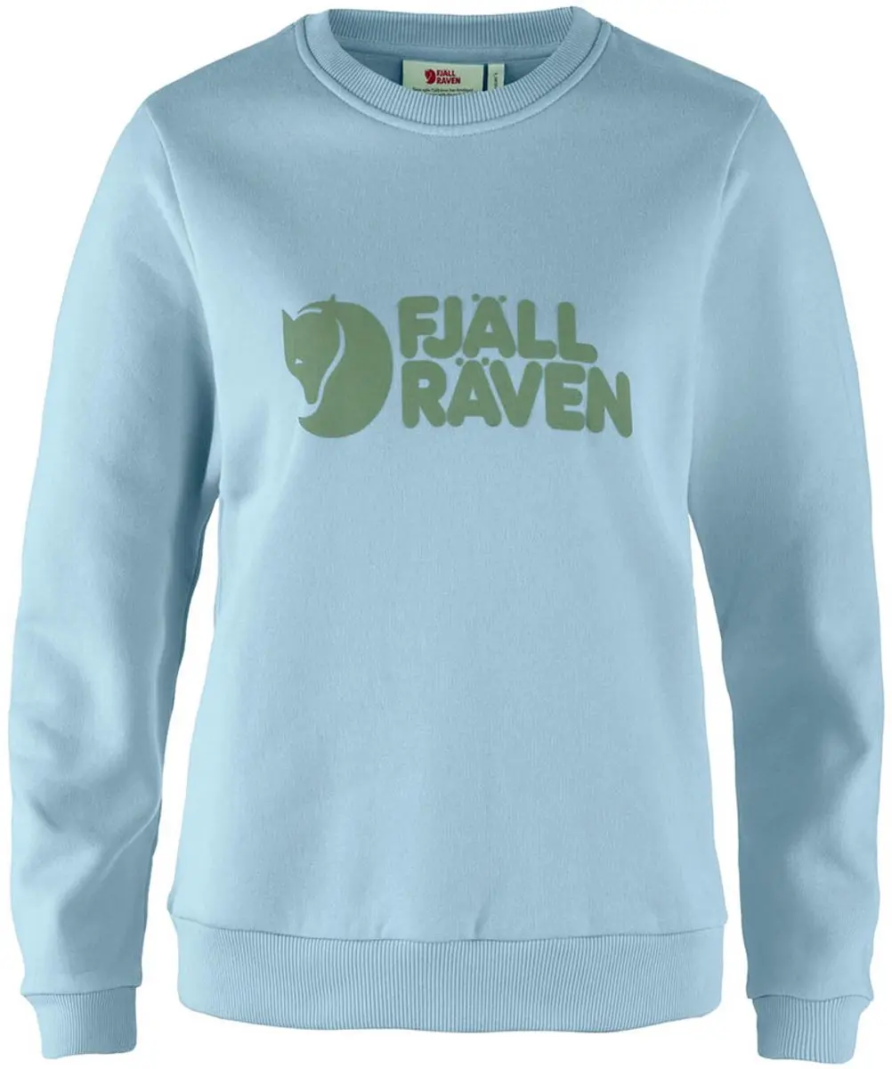 Fjällräven Logo Trui Blauw M Vrouw