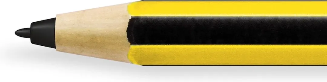 STAEDTLER Noris Digital 180 22-1 Stylus Potlood - Geel/Zwart - afbeelding 6 van 6