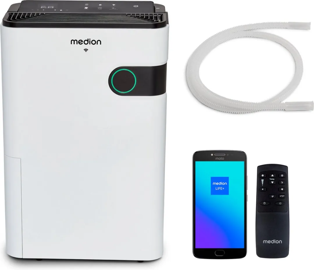 Medion MD12044 Luchtontvochtiger - 5L/24L per dag - Wit