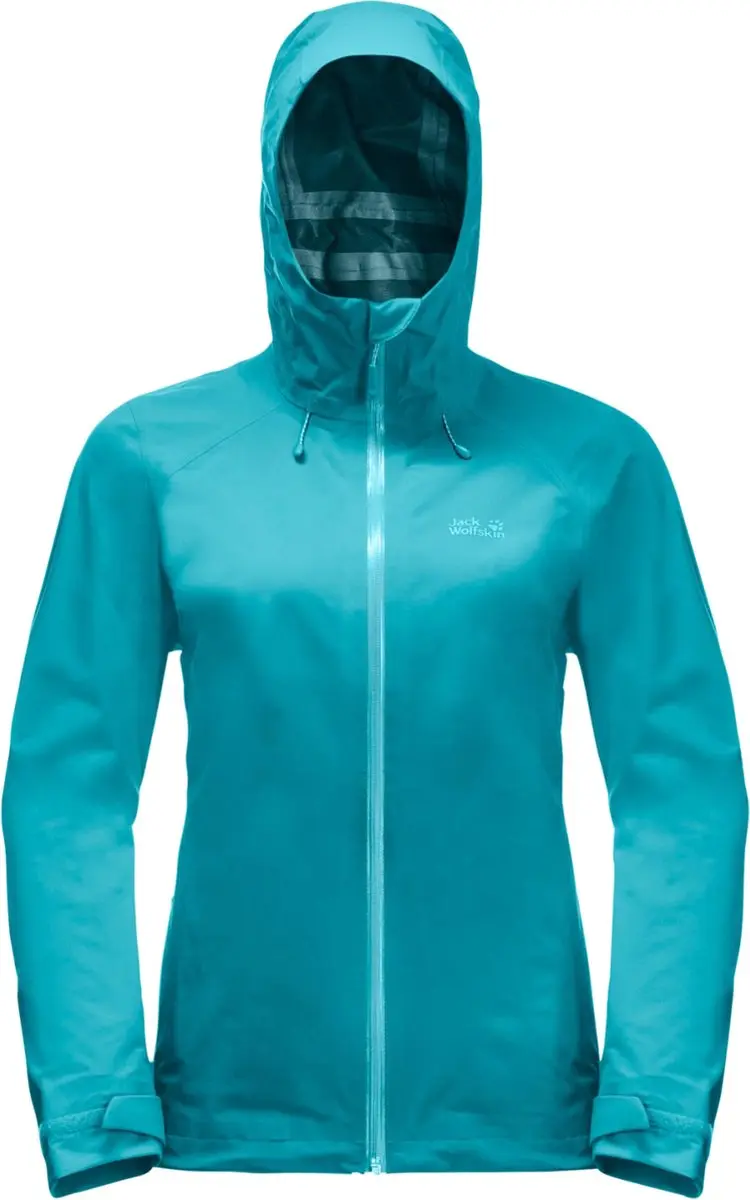 Jack Wolfskin Highest Peak 3L Dames Jasje - Blauw - XXL - afbeelding 2 van 4