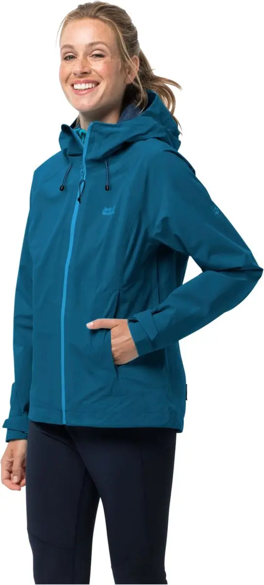 Jack Wolfskin Highest Peak 3L Dames Jasje - Blauw - XXL - afbeelding 3 van 4