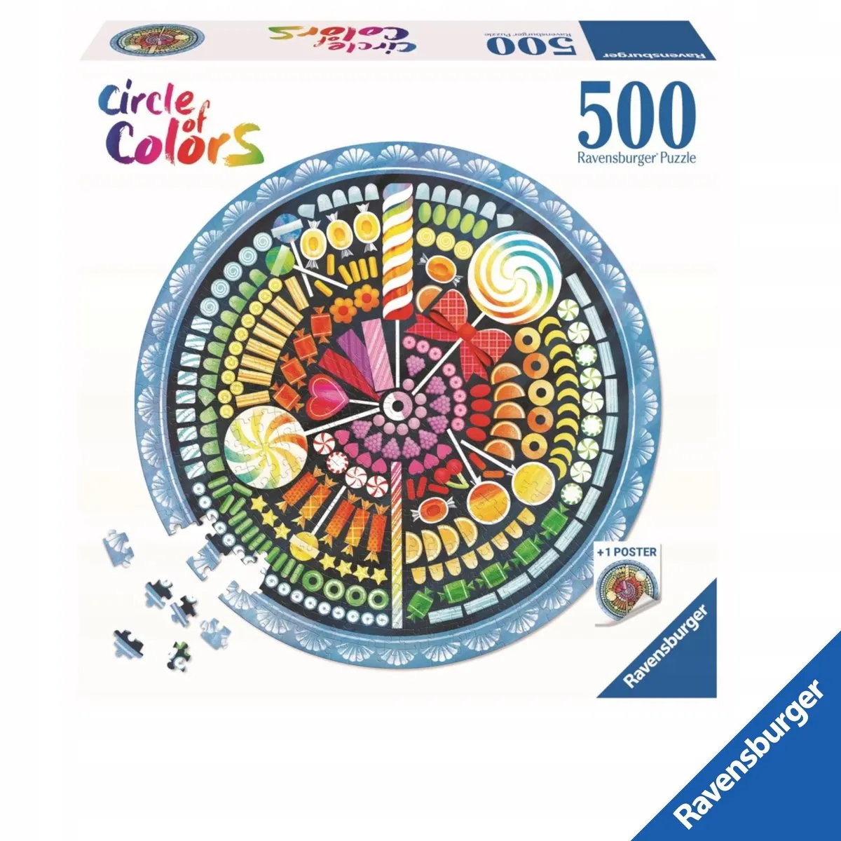 Ravensburger Ronde Puzzel 500 Stukken