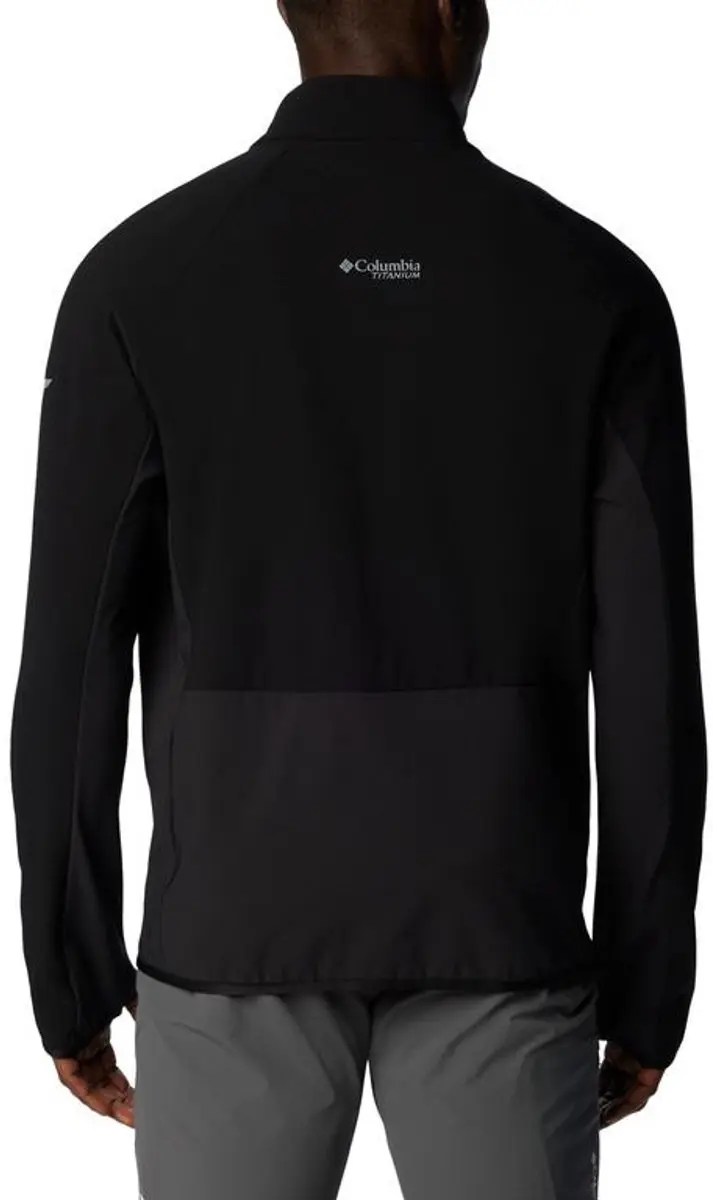 Columbia Spectre Ridge Full Zip Tech Fleece Heren - Zwart - afbeelding 2 van 2