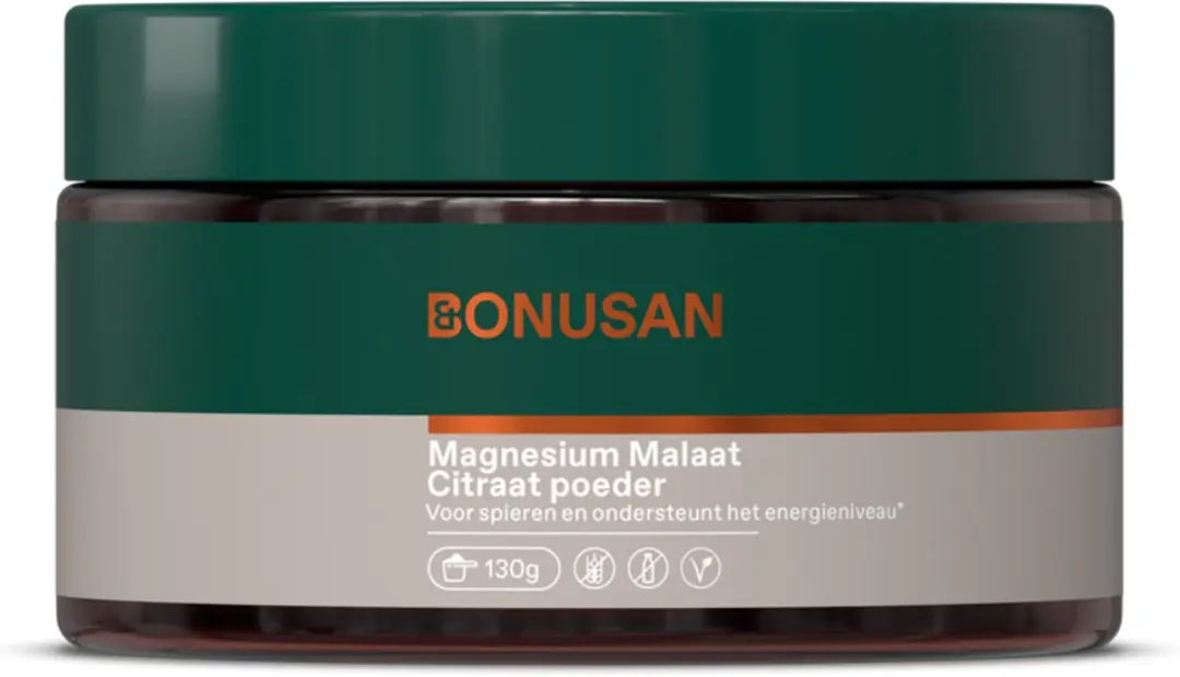 Bonusan Magnesium Malaat Citraat Poeder