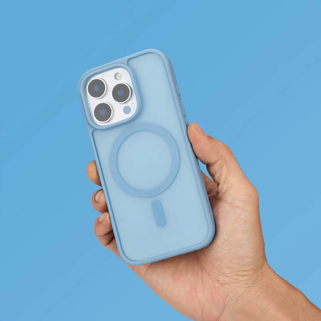 Imoshion Hoesje iPhone 16 Pro MagSafe Lichtblauw
