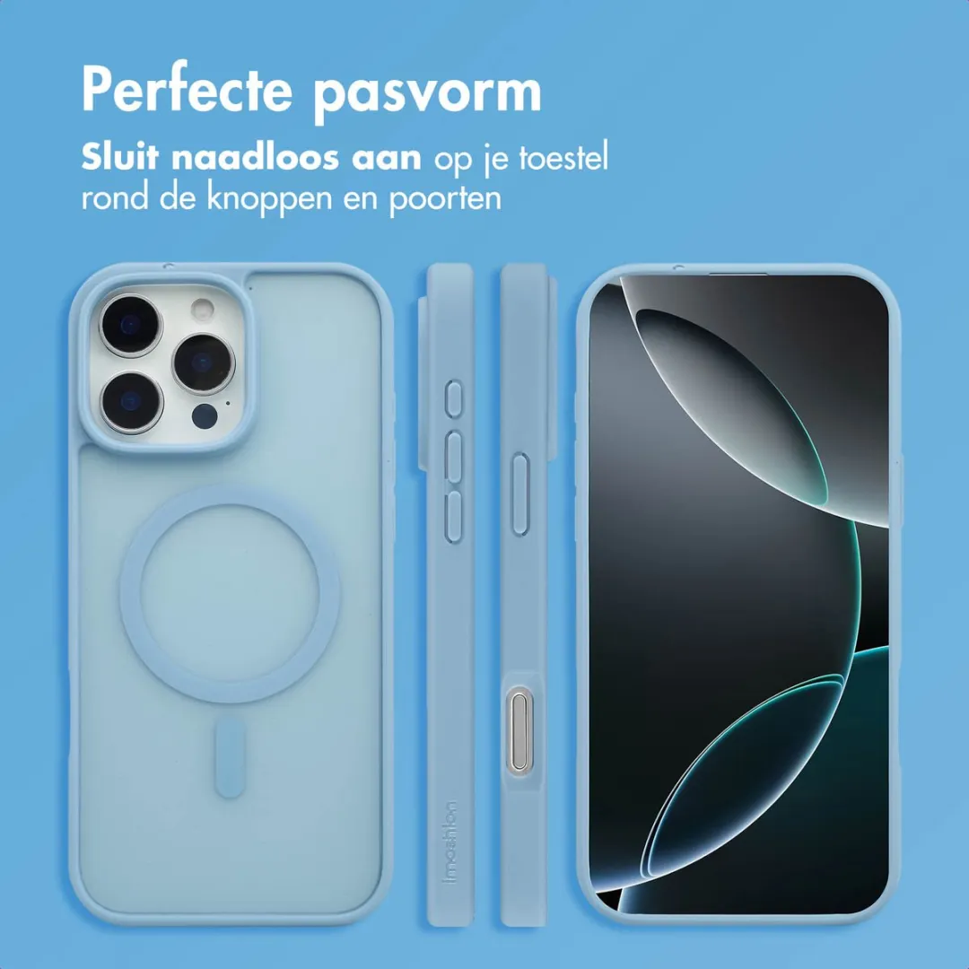Imoshion Hoesje iPhone 16 Pro MagSafe Lichtblauw - afbeelding 6 van 6