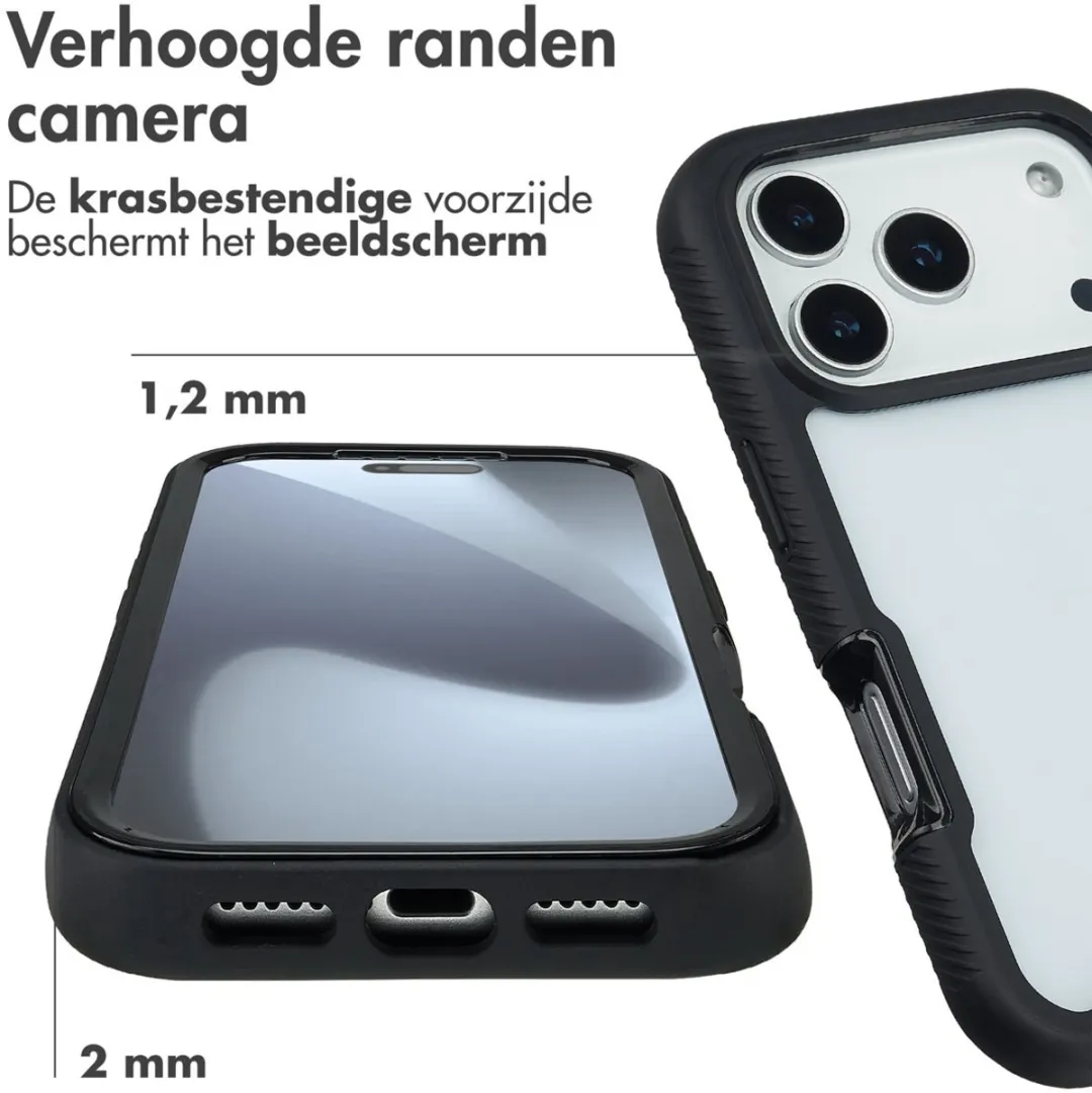 Imoshion Hoesje iPhone 17 Pro - Zwart