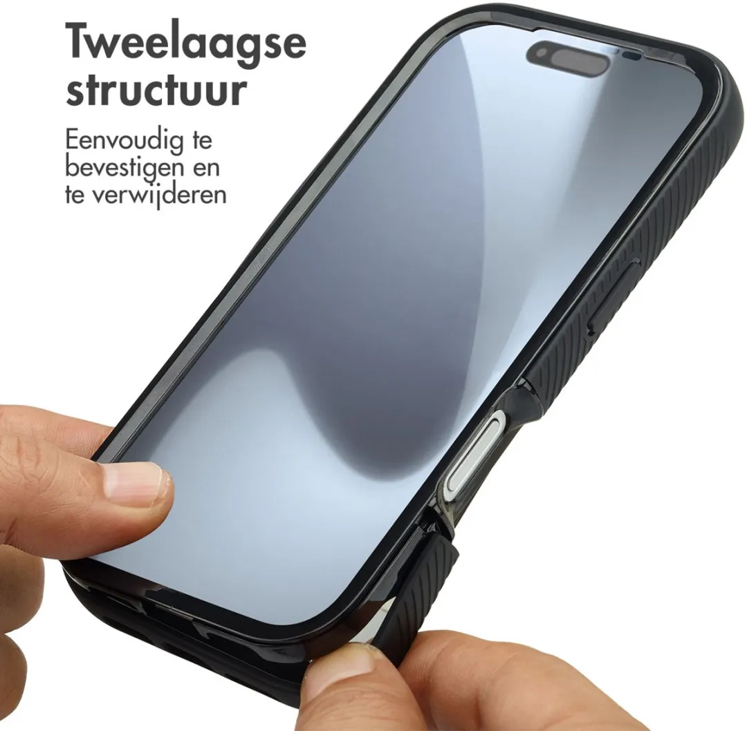 Imoshion Hoesje iPhone 17 Pro - Zwart