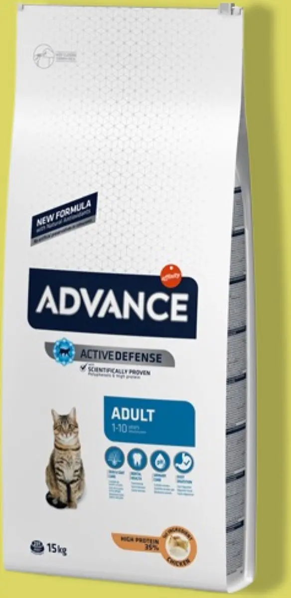 Advance Adult Kip & Rijst Kattenvoer 15kg - afbeelding 4 van 4