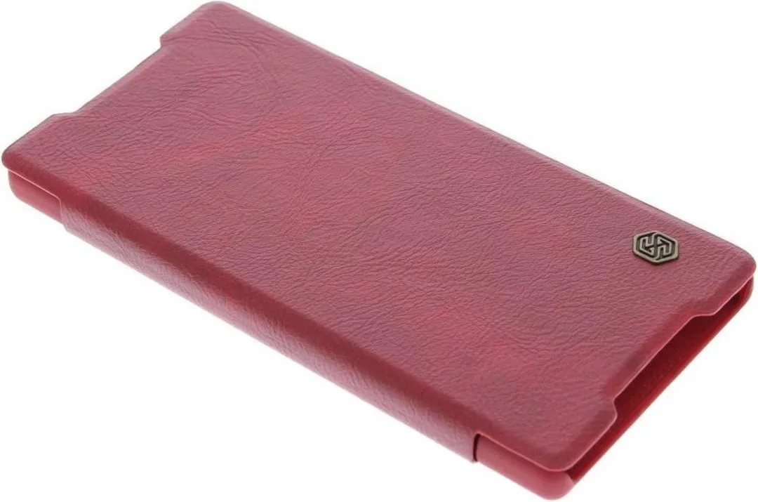 Nillkin Qin Leather Booktype Hoes Sony Xperia Z5 Premium - Wit - afbeelding 2 van 6