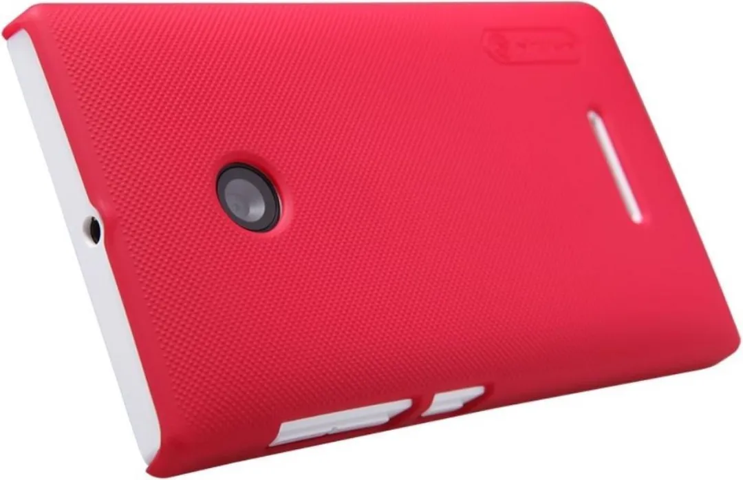 Nillkin Frosted Shield Hoes Microsoft Lumia 435 - Rood - afbeelding 3 van 6