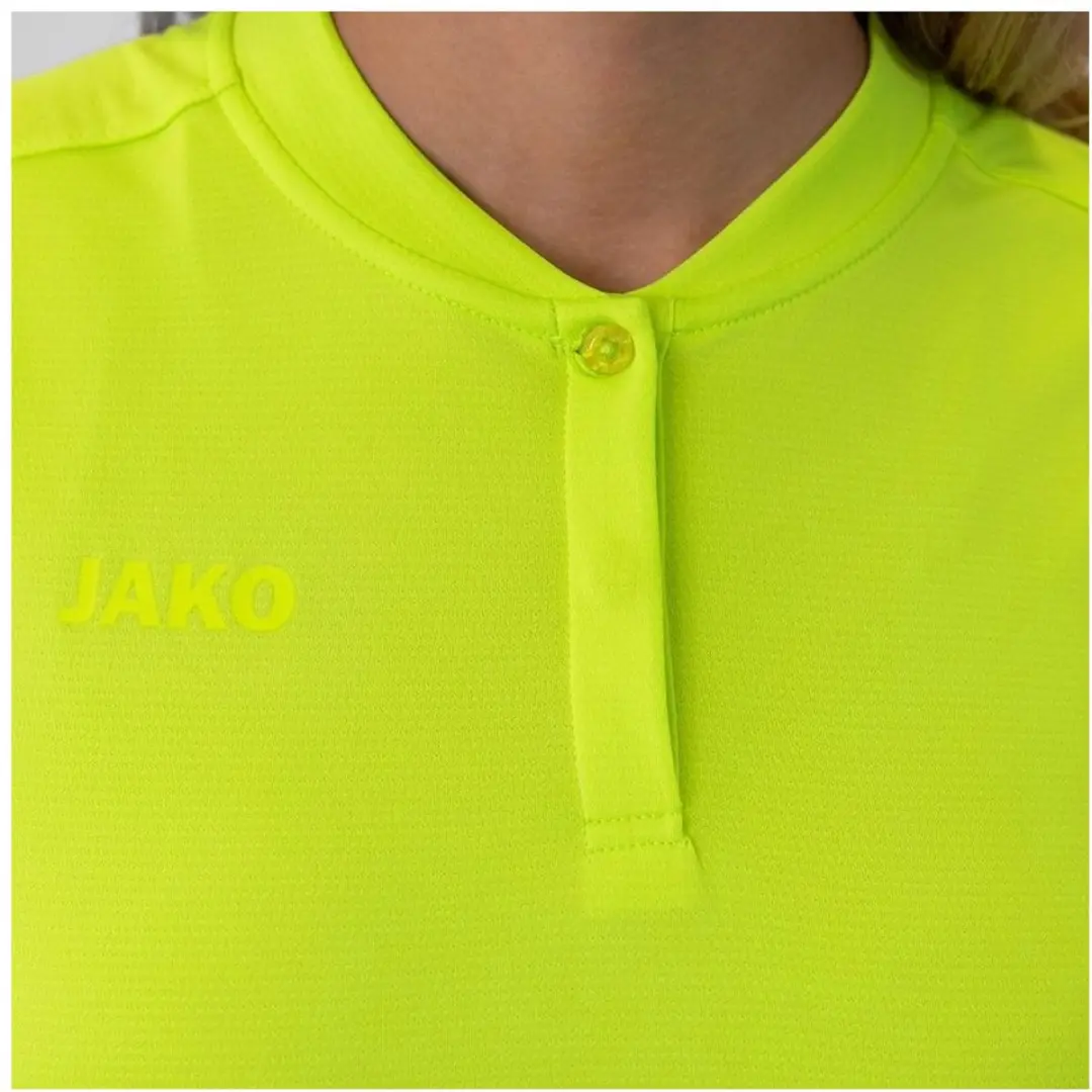 JAKO Prestige Damespolo - Lemon - 40 - afbeelding 2 van 5