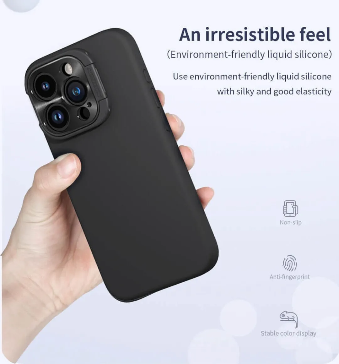 Nillkin Lens Wing Hoesje iPhone 15 Pro - Groen