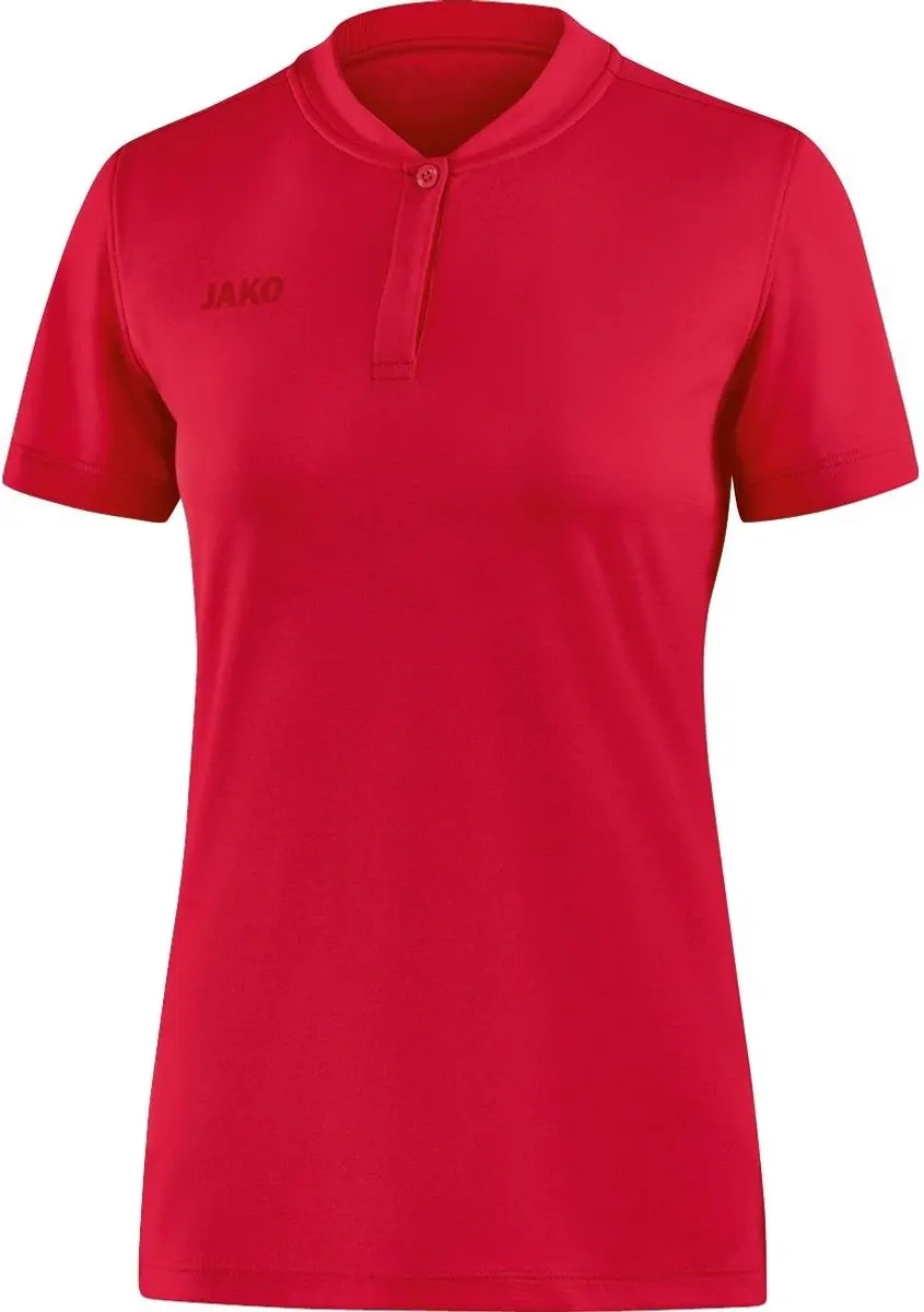 JAKO Prestige Polo Dames - Rood - afbeelding 5 van 5